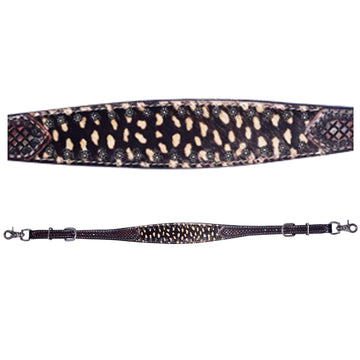 Bar H Equine Western Horse Genuine American Leather Wither Straps Breast Collar Set